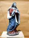 2 statues : saint Jean et la Vierge