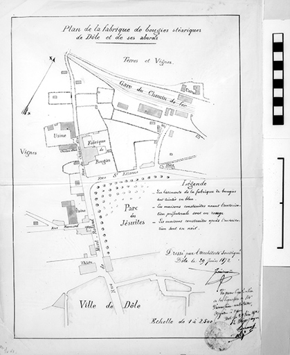 usine de matériel agricole, usine de matériel d'équipement industriel, fonderie, actuellement imprimerie
