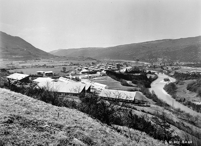 ensemble générateur d'énergie dit ensemble du barrage de Vouglans