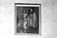tableau : l'Abbé Billod guidé par un ange