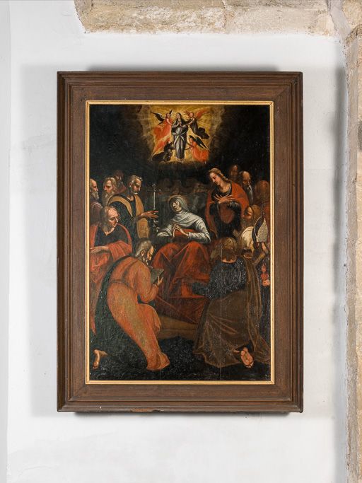 tableau : la Mort de la Vierge