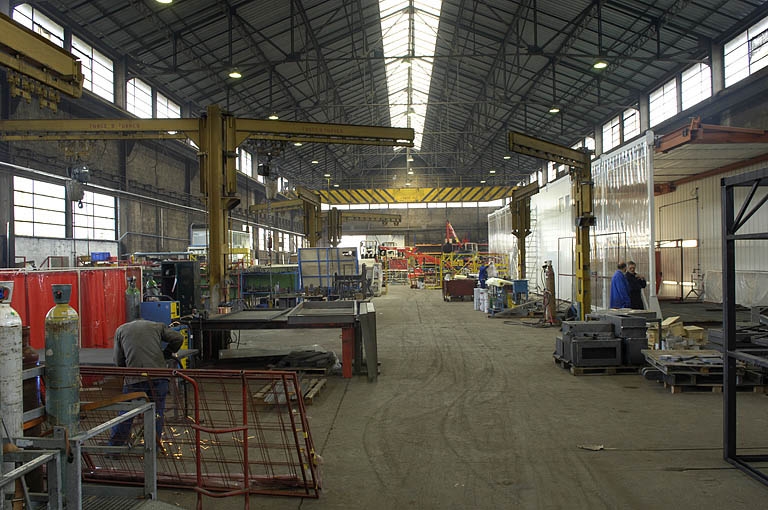usine de construction métallique Eugène Gaussin, actuellement Ateliers de Constructions Métalliques d'Héricourt (ACMH)