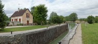 site de l'écluse 92 du versant Yonne, dite de Saint-Martin (canal de Bourgogne)