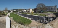 site de l'écluse 50 du versant Saône, dite de Plombières (canal de Bourgogne)