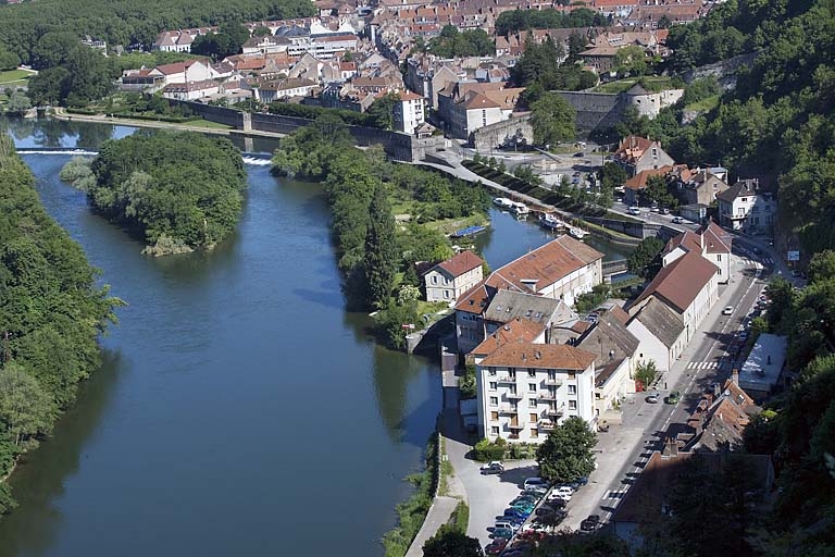 site d'écluse n° 51 de Tarragnoz (canal du Rhône au Rhin)