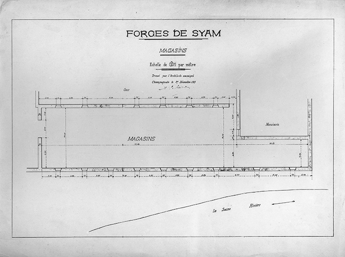 usine métallurgique dite Forges de Syam