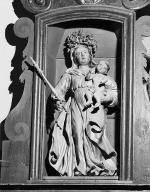 2 statues : Vierge à l'Enfant et saint Claude