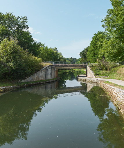 pont ferroviaire (canal du Nivernais)