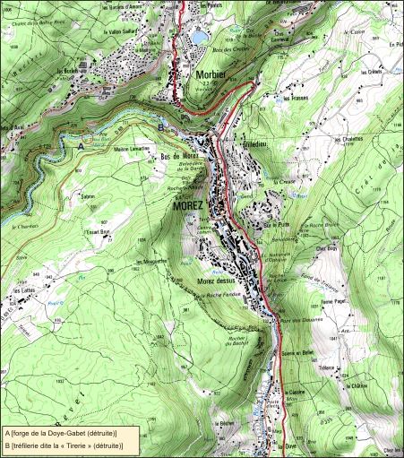 les industries de Morez