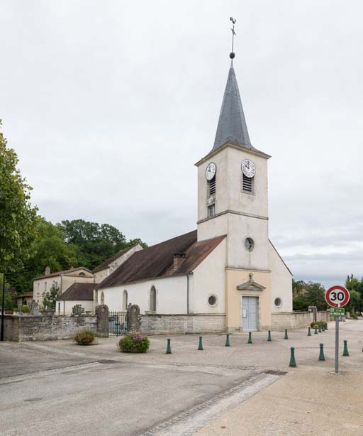 église paroissiale Saint-Didier (paysages du canal de Bourgogne)
