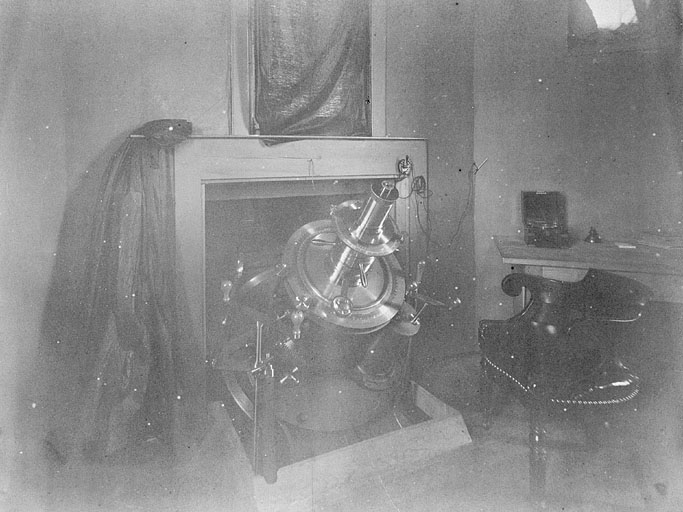 instrument d'observation (oculaire de l'équatorial coudé)