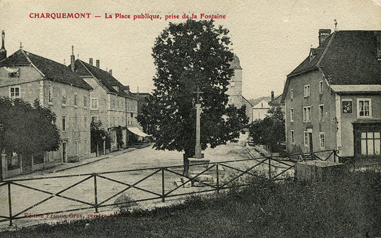 usine d'horlogerie (usine de montres et de fournitures pour l’horlogerie) Binétruy et hôtel de la Poste