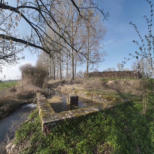 site de l'écluse 69 du versant Saône, dite de Longecourt (canal de Bourgogne)