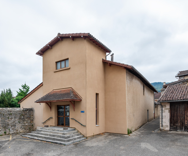 remise puis salle paroissiale, actuellement cinéma Stella