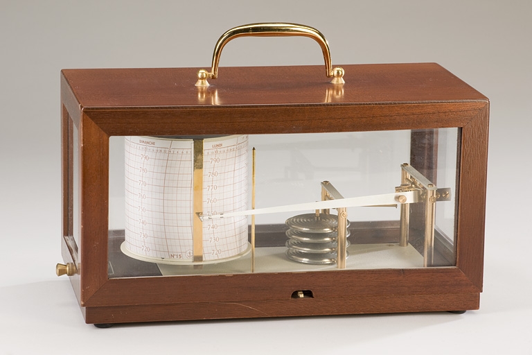 instrument de mesure de la pression atmosphérique et d'enregistrement (baromètre enregistreur Matlabo)