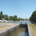 port de Châtillon-en-Bazois ; gare d'eau (canal du Nivernais)