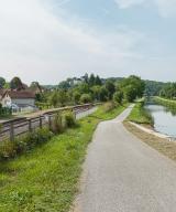 village de Châtel-Censoir (paysages du canal du Nivernais)