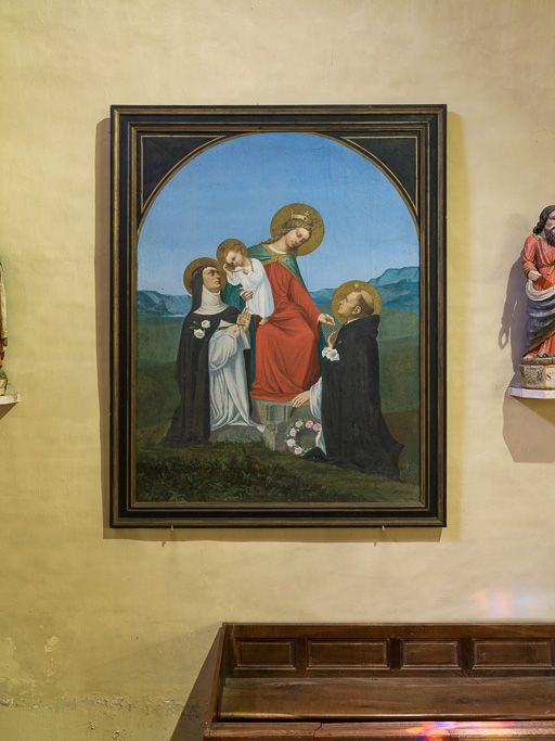 tableau : l'invention du rosaire