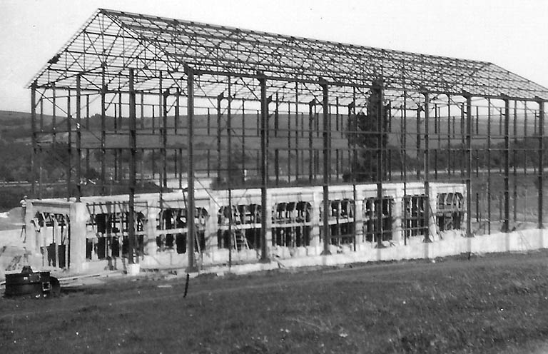usine de fabrication et distillation des goudrons de la Société des Schistes et Pétroles de Franche-Comté
