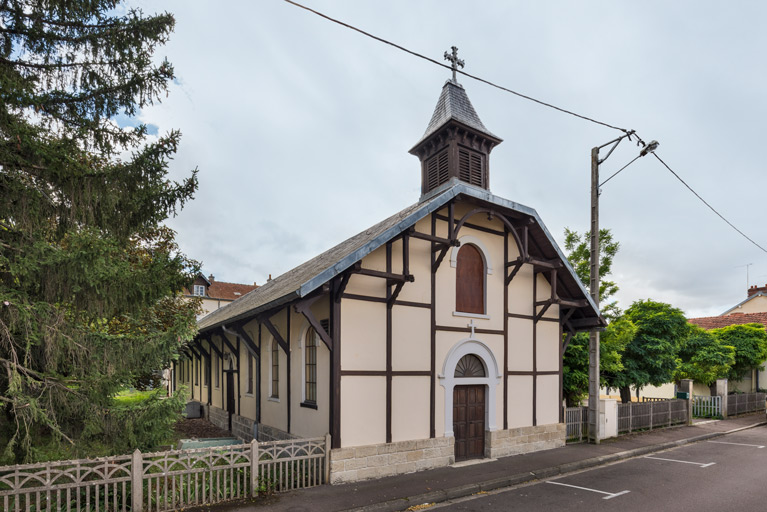 préau, puis chapelle de la Cité PLM, aujourd'hui centre de formation