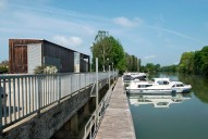 port de Louhans (la Seille canalisée)