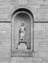 2 statues : saint Pierre et saint Paul