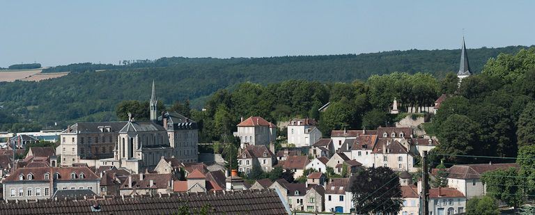 chapelle des Ursulines actuellement musée des Beaux-Arts (paysages du canal de Bourgogne)