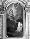 tableau : la Donation du rosaire à saint Dominique (n° 2)