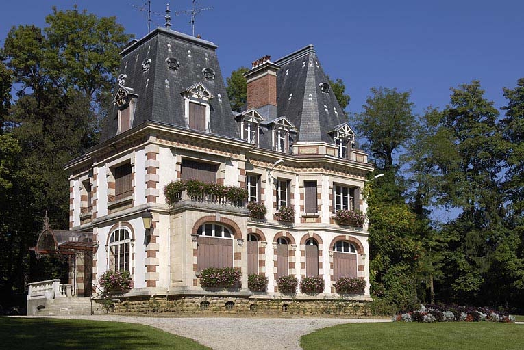 demeure d'industriel dite château de la Roseraie, actuellement salle communale