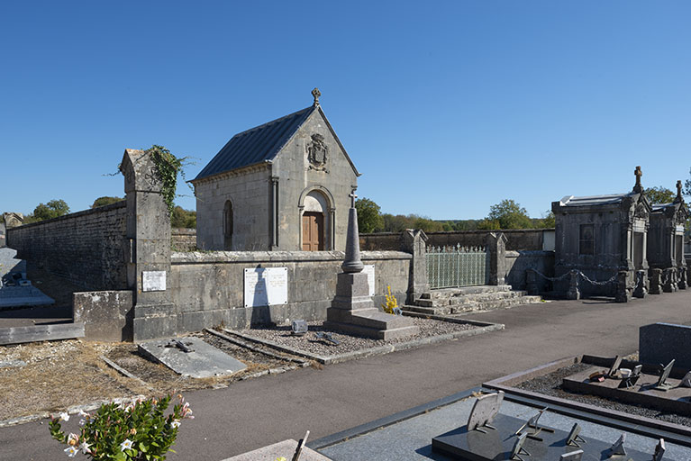 chapelle de la famille de Bauffremont du cimetière