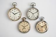 ensemble de 4 montres de gousset mécaniques Lip
