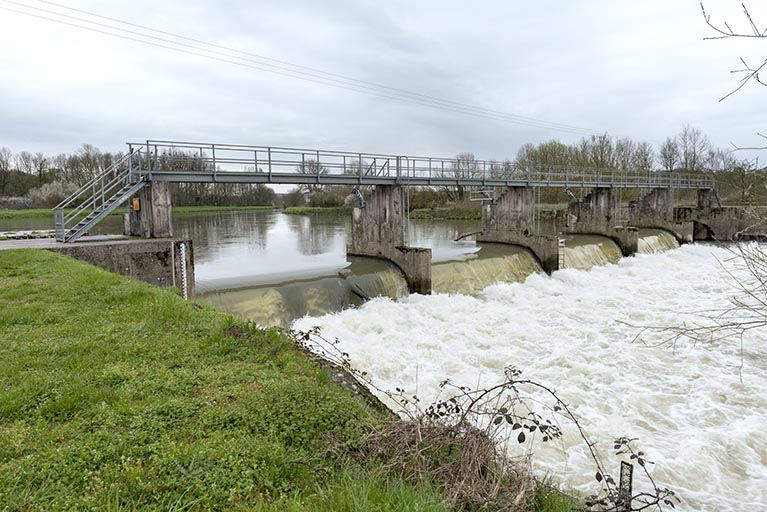 barrage mobile de Saint-Albin