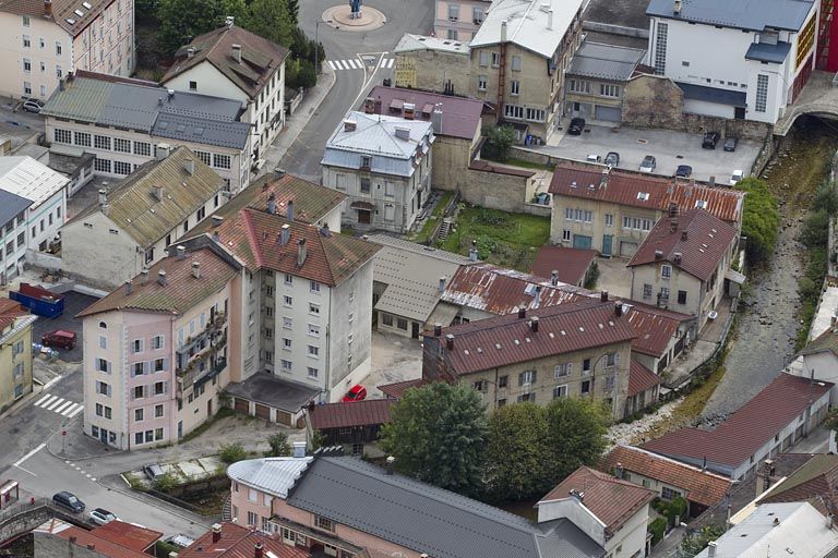 immeuble, usine d'horlogerie Paul Odobey Fils, puis Odo
