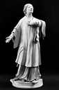 statue : saint Vincent (?)