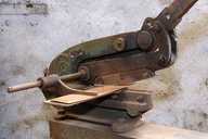 3 machines à découper par cisaille (cisailles manuelles)