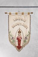 bannière de procession : Enfant Jésus