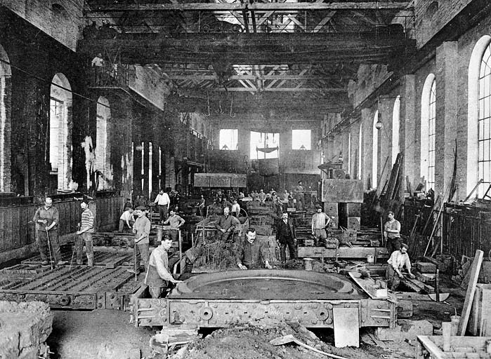 usine de construction mécanique et électrique de la Société alsacienne de Constructions mécaniques (SACM), puis Alsthom, puis Alsthom-Atlantique, puis GEC-Alsthom, actuellement Alstom
