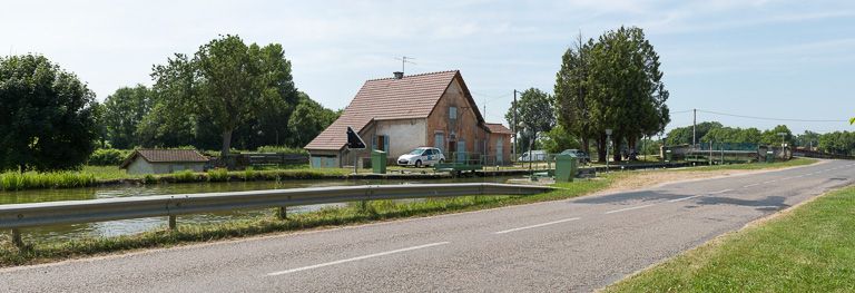 site de l'écluse 19 du versant Océan ; dite de Digoine (canal du Centre)