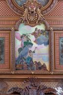 peinture monumentale : l'Abondance, la Paix et la Gloire
