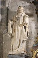 statue (grandeur nature) : saint Léonard