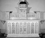 autel, tabernacle (2e autel secondaire)