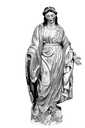 statue : Vierge de l'Immaculée Conception