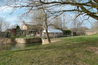 site de l'écluse de Branges (la Seille canalisée)
