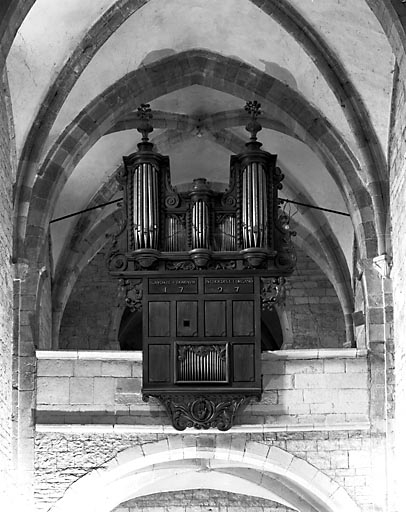 buffet d'orgue, partie instrumentale de l'orgue (grand orgue)