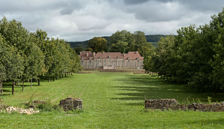 château d'Orain (paysages du canal de Bourgogne)