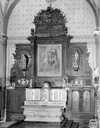 autel, retable, tabernacle, tableau (ensemble du maître-autel)