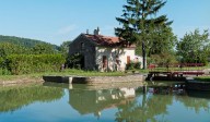 site de l'écluse 45 du versant Yonne, dite de Pouillenay 9ème (canal de Bourgogne)