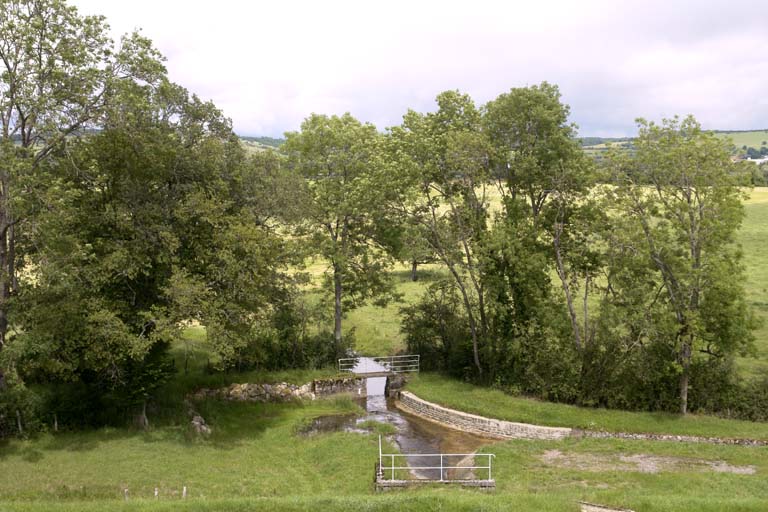 barrage du réservoir de Cercey (canal de Bourgogne)