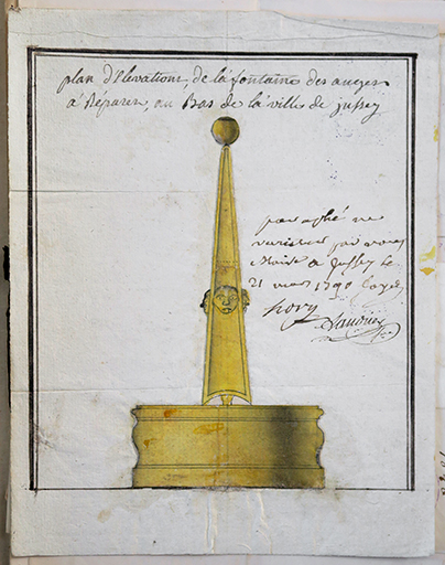 fontaine-abreuvoir des Anges
