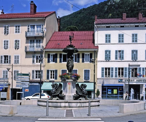 fontaine aux lions